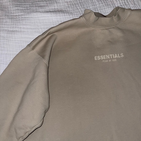 FEAR OF GOD - ESSENTIALS: Beige crewneck - Picture 4 of 11